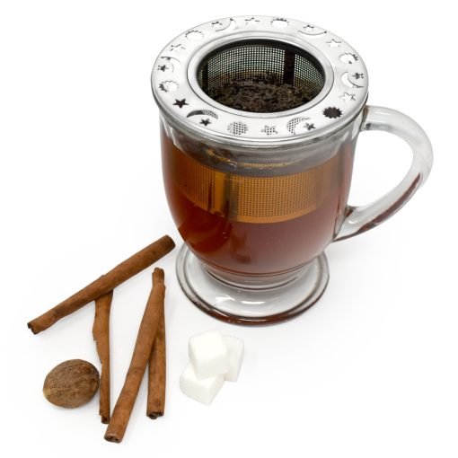 NorPro Decorative Laser Cut Stainless Steel Tea Infuser
