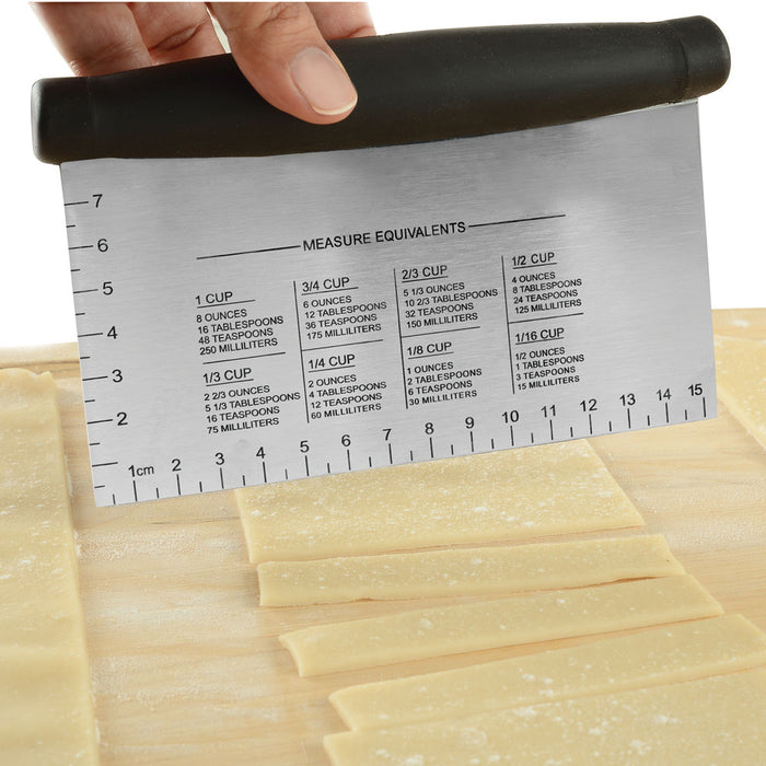 Norpro 583 Chopper Scraper - Multi-Purpose Bench Scraper & Cutter