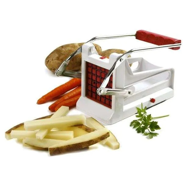 Norpro French Fry Cutter - Heavy Duty Potato Slicer with Suction Base
