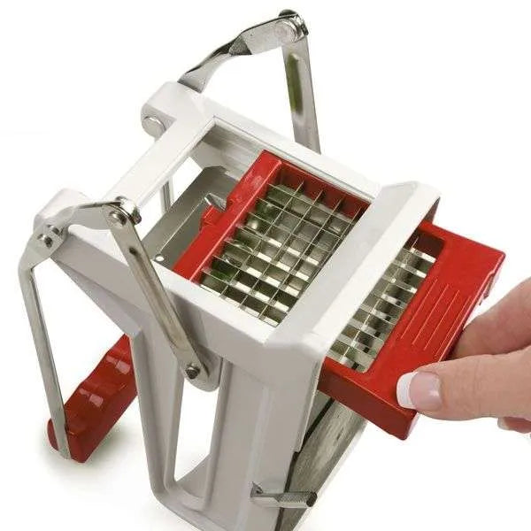 Norpro French Fry Cutter - Heavy Duty Potato Slicer with Suction Base