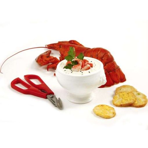 NorPro Ultimate Seafood Shears - Heavy Duty Kitchen Scissors for Shellfish and Crab