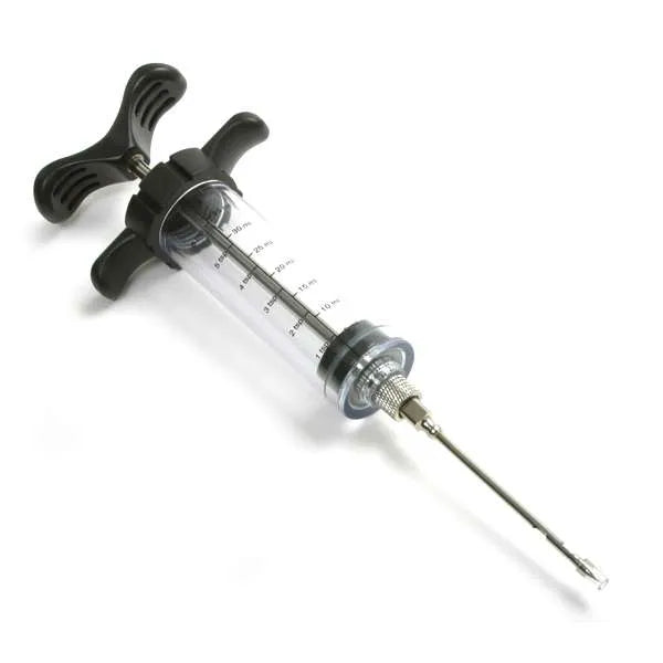 Norpro Professional Marinade Injector - Flavor Syringe for Meat & Poultry