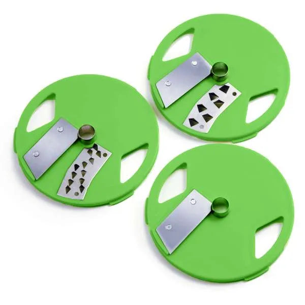 Norpro 875 Triple Spiral Slicer - 3-Blade Vegetable Spiralizer for Zoodles & Veggie Noodles