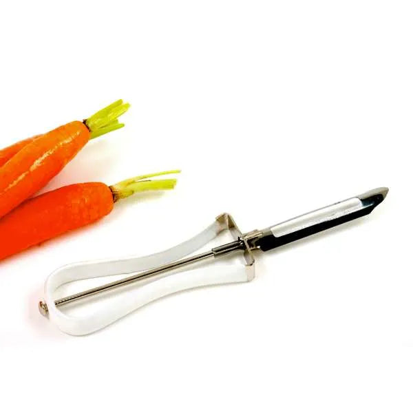 Norpro 925 White Peeler - Professional Y-Peeler for Vegetables & Fruits