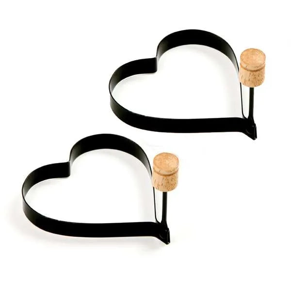 Norpro 980 Heart Rings - Nonstick Egg and Pancake Molds
