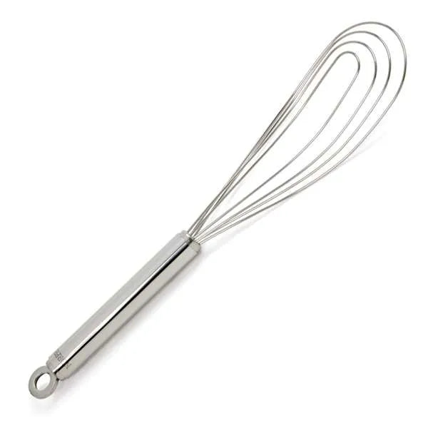 NorPro Krona Stainless Steel Flat Whisk 8.5 Inch - Professional NSF Approved