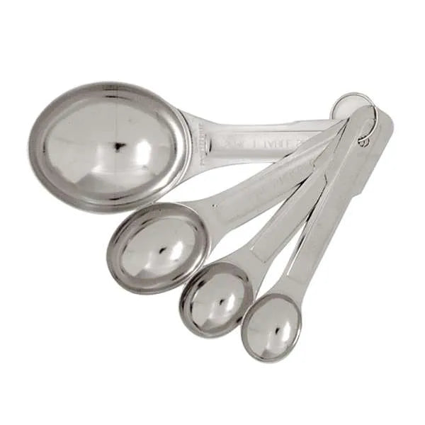 NorPro #3050 Stainless Steel Measuring Spoons, Set of 4
