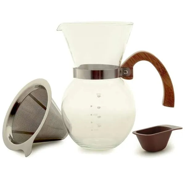 NorPro #5588 Pour Over Coffee Maker with Reusable Stainless Steel Filter