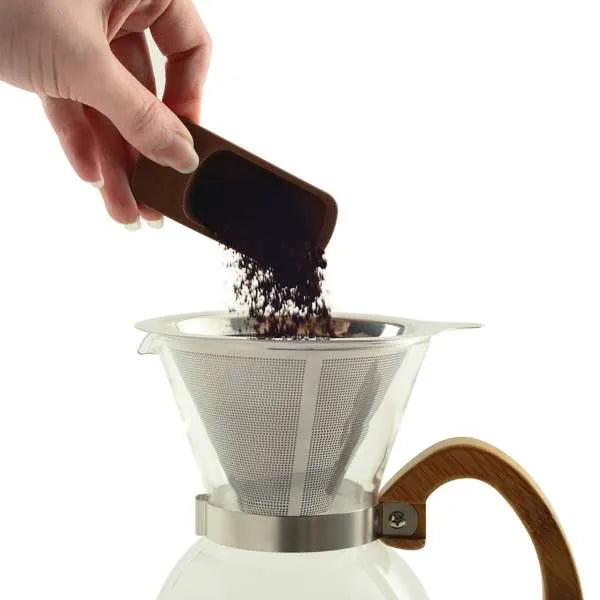 NorPro #5588 Pour Over Coffee Maker with Reusable Stainless Steel Filter