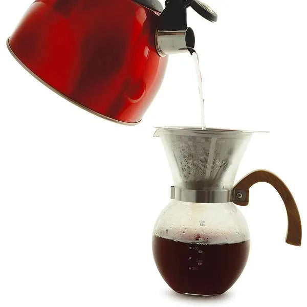 NorPro #5588 Pour Over Coffee Maker with Reusable Stainless Steel Filter