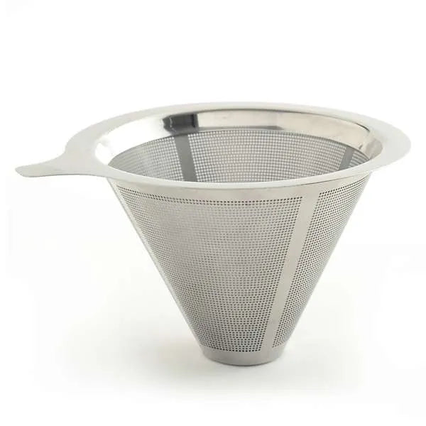 NorPro #5588 Pour Over Coffee Maker with Reusable Stainless Steel Filter