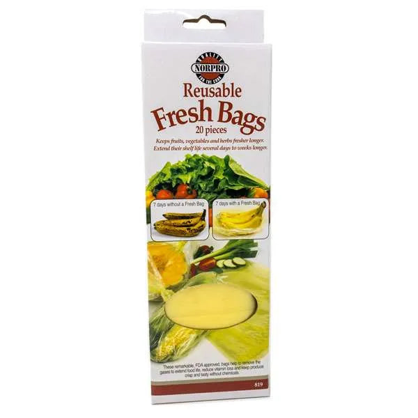 NorPro #819 Reusable Fresh Bags, 20 Pieces