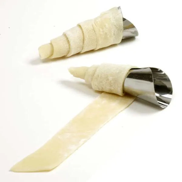 NorPro Stainless Steel Cream Horn Molds - Set of 6 Cone Pastry Forms