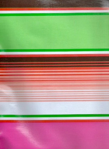 Serape in Pink Oilcloth Fabric by the Yard, 47.5" Wide