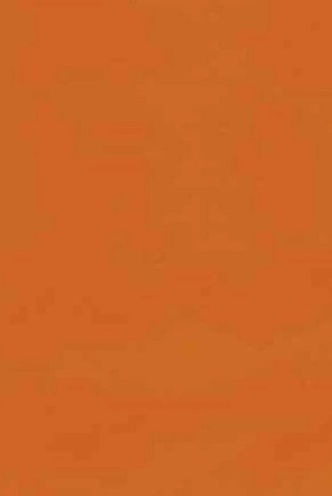 Solid Orange Oilcloth Fabric by the Yard - 47.5" Wide