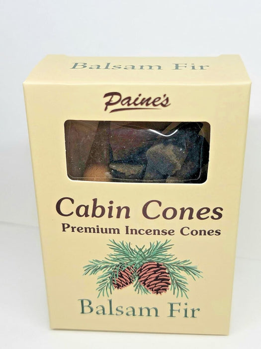 Paine's Products #15101 Balsam Fir Cabin Cones Incense, 25 Piece
