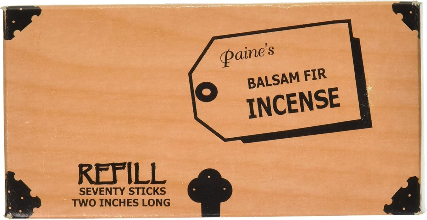 Paine's Products Balsam Fir Incense Sticks, 70 Pieces