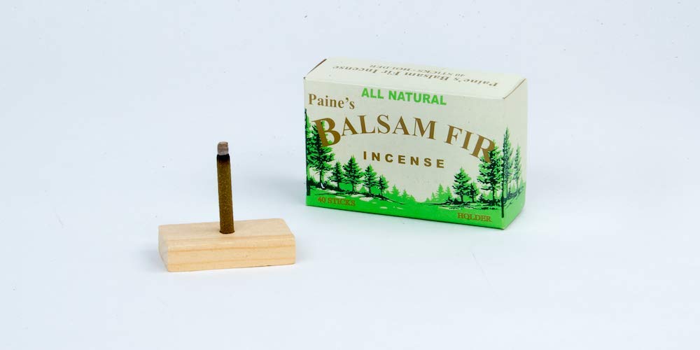 Paine's Products #20683 Balsam Fir Incense Sticks with Holder, 40 Piece