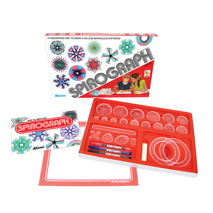 Spirograph Deluxe Design Set - Classic Retro Geometric Drawing Kit for Kids & Adults