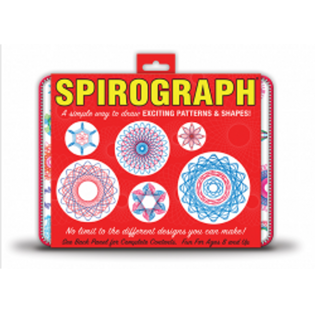 Spirograph Retro Set - Classic Geometric Drawing Kit for Kids & Adults Ages 8+