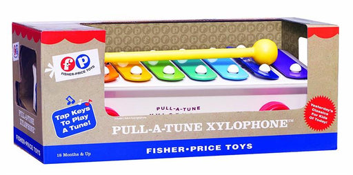 Since its introduction in 1957, Pull-A-Tune Xylophone has made music and delighted children all over the world. With eight rainbow colored bars and a mallet, today's Pull-A-Tune Xylophone makes beautiful melodies for a whole new generation of children to 