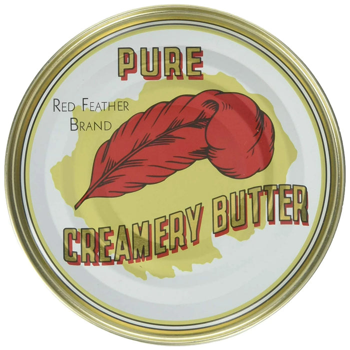 Red Feather Canned Butter 12oz - Shelf Stable Pure Creamery Butter from New Zealand