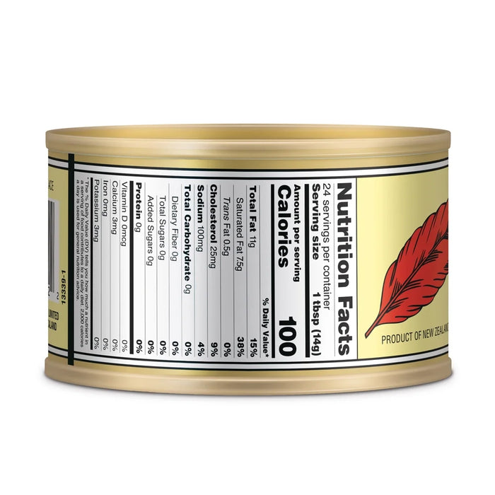 Red Feather Canned Butter 12oz - Shelf Stable Pure Creamery Butter from New Zealand