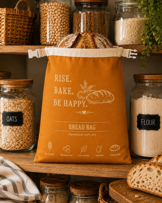 Beeswax-Lined Bread Bag