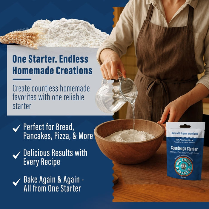 My Rustic Roots Organic Mature Sourdough Starter Culture