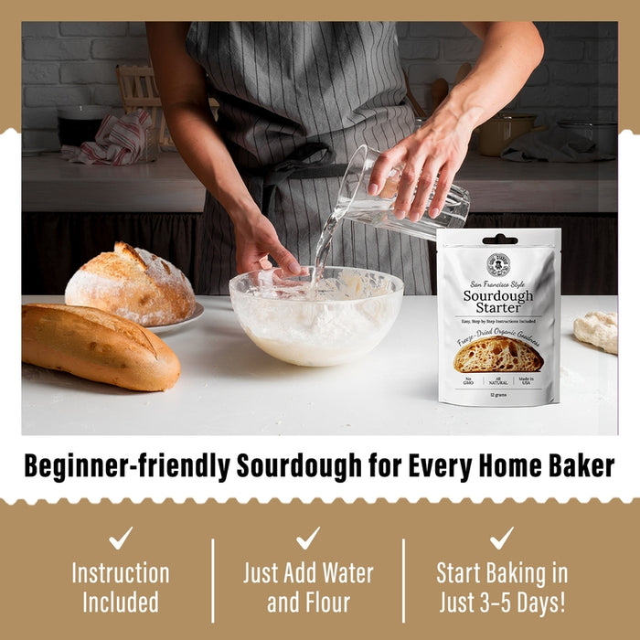 My Rustic Roots Organic Original Sourdough Starter Culture
