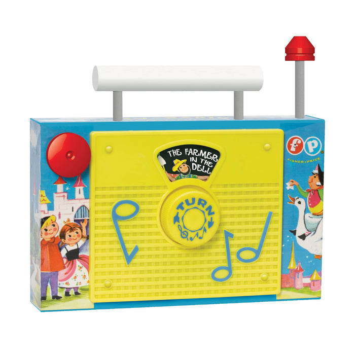 Fisher Price Classic TV Radio - Retro Musical Toy for Toddlers & Kids