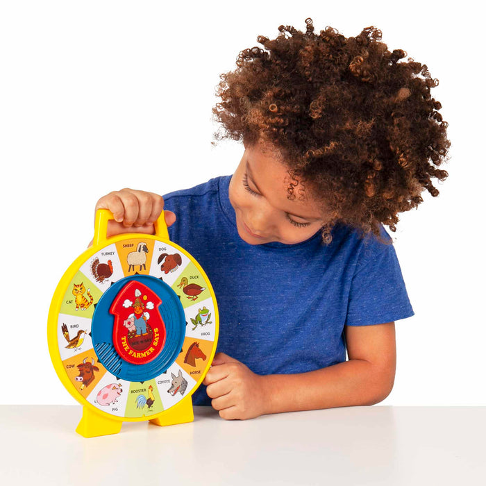 Fisher Price Classic See 'N Say Animal Sounds - Iconic Learning Toy for Toddlers