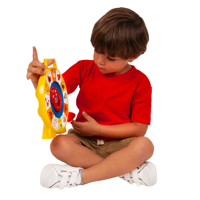 Fisher Price Classic See 'N Say Animal Sounds - Iconic Learning Toy for Toddlers