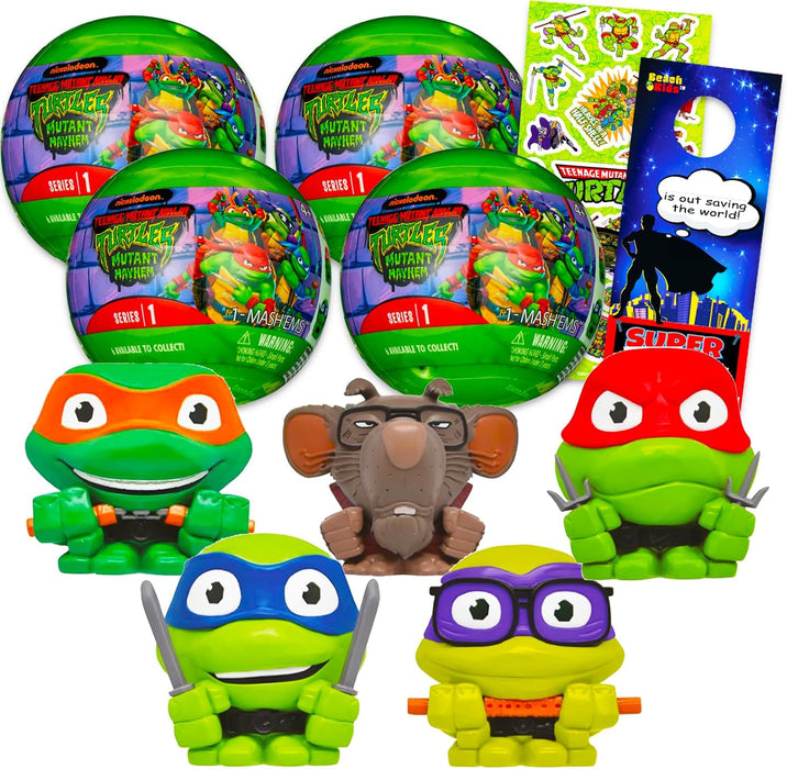 Teenage Mutant Ninja Turtles Mash 'Ems Blind Ball - Squishy Collectible TMNT Toy