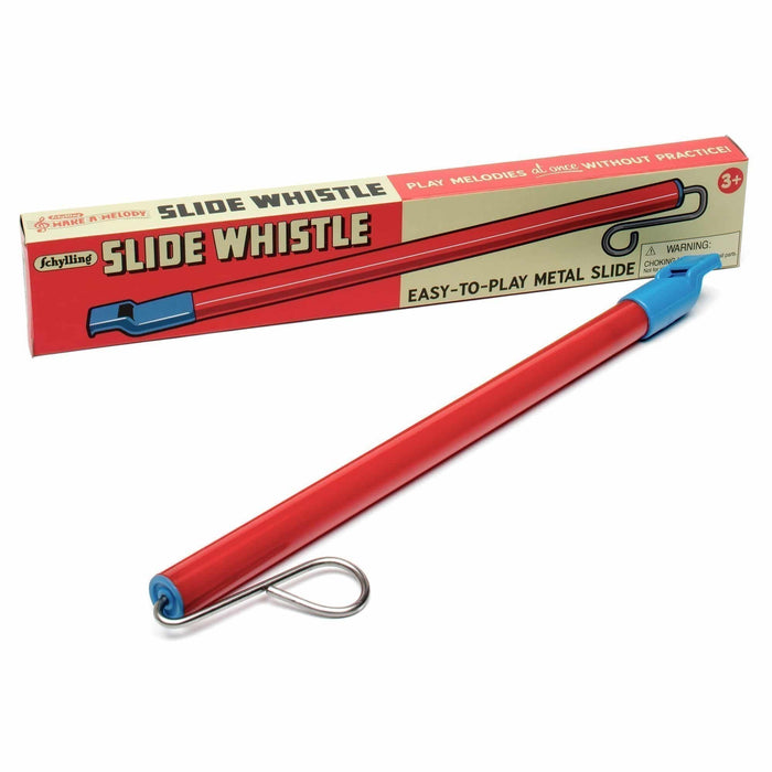 Schylling Large Slide Whistle - 11.5" Extendable Musical Toy with Metal Slide