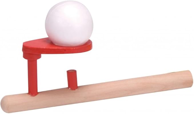 Schylling Wooden Floating Ball Game - Classic Puzzle Toy