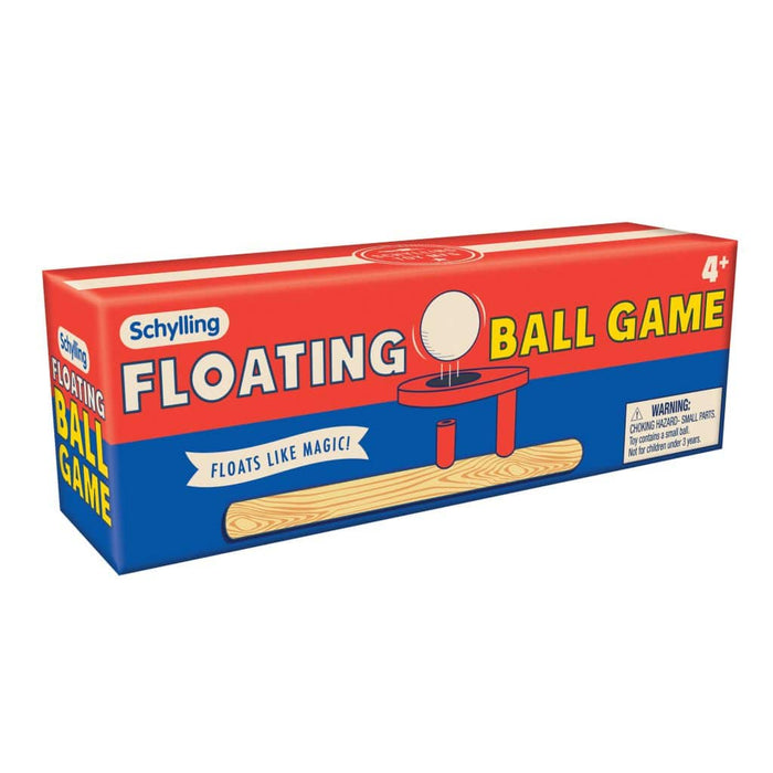 Schylling Wooden Floating Ball Game - Classic Puzzle Toy