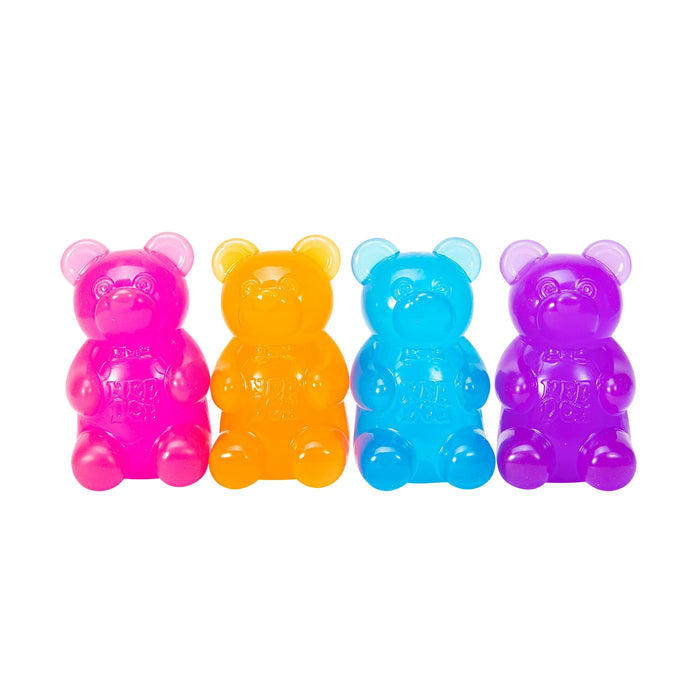 Schylling Nee Doh Gummy Bear Squishy Fidget Toy 3.5"