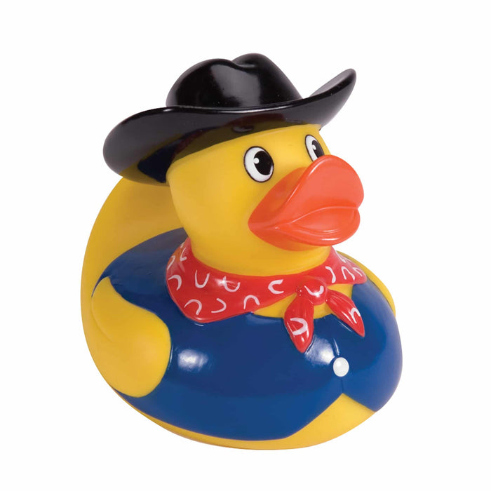 Schylling Cowboy or Cowgirl Rubber Duck - Random Pick