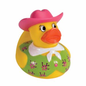 Schylling Cowboy or Cowgirl Rubber Duck - Random Pick