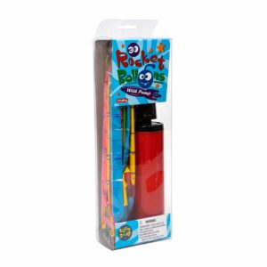 Schylling Rocket Balloons with Launcher Pump - Complete Flying Balloon Set