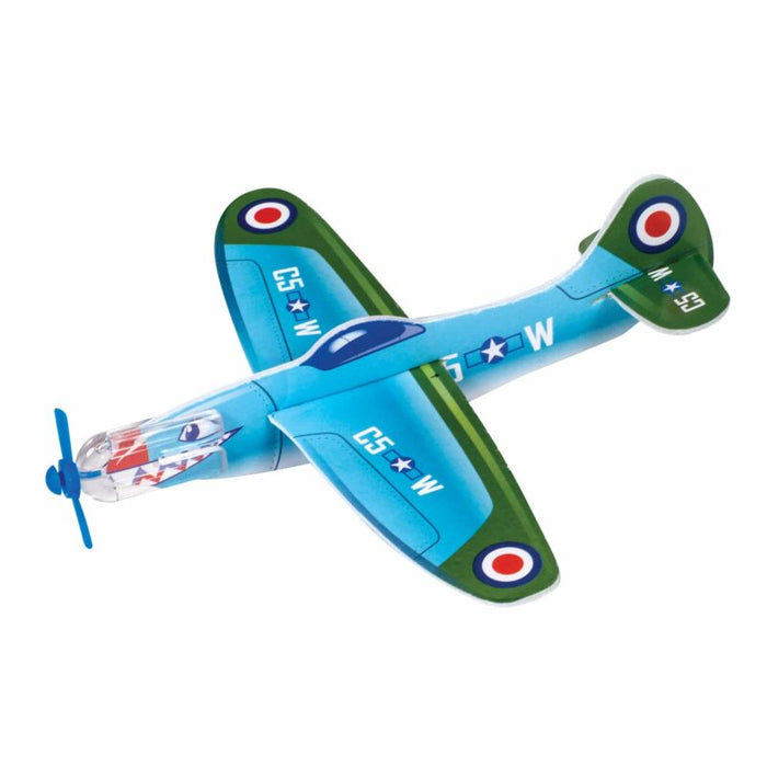 Schylling Retro Style Fighter Plane Glider - Random Pick