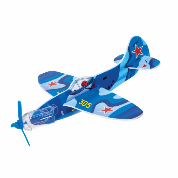 Schylling Retro Style Fighter Plane Glider - Random Pick