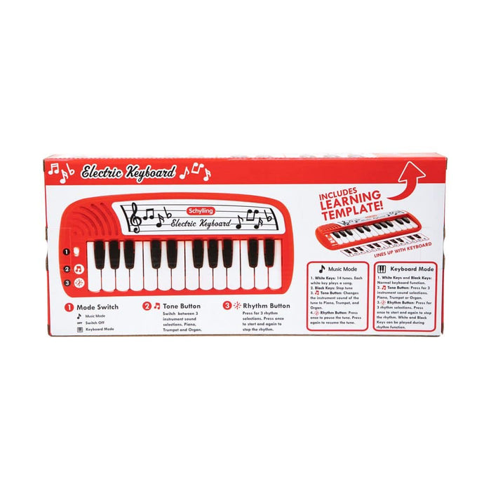 Schylling Electric Keyboard - Classic Musical Toy