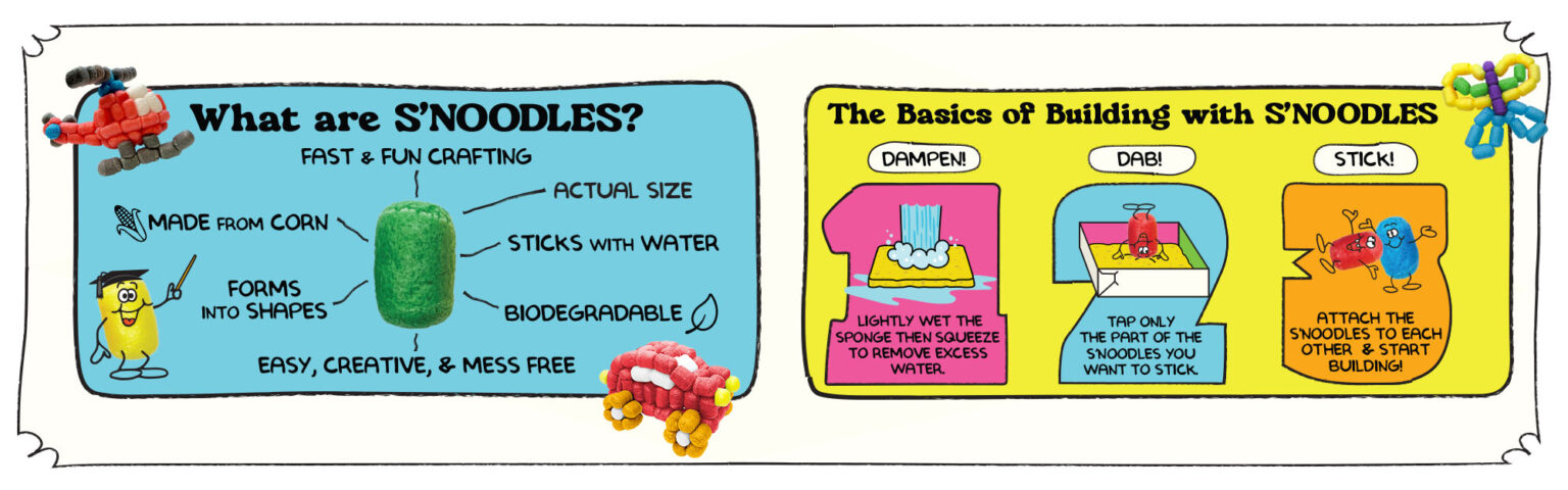 Schylling Original S'Noodles Craft Activity Kit