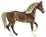 The Morab is an American breed of horse originally developed through the cross-breeding of Arabian and Morgan horses. The breeding of Morab horses began in the late 1880s with the intent of creating a fine carriage horse. 