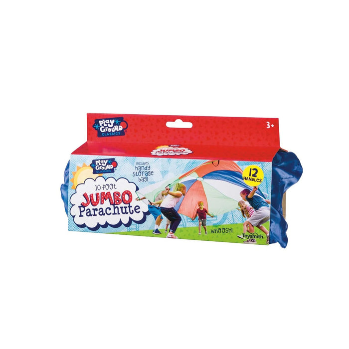 Toysmith Playground Classics 10-Foot Parachute - Screen-Free Group Play