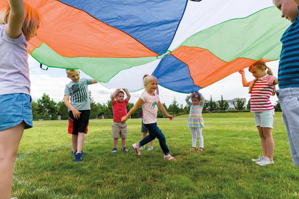 Toysmith Playground Classics 10-Foot Parachute - Screen-Free Group Play