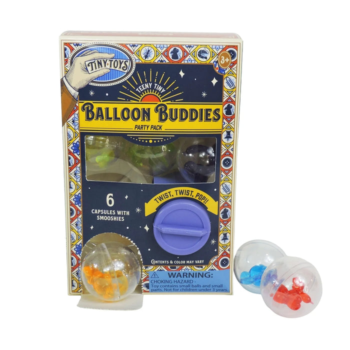 Tiny Toys Balloon Buddies Party Pack - Miniature Balloon Animal Toys