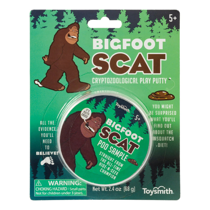 Bigfoot Sasquatch Scat Putty - Novelty Slime Toy
